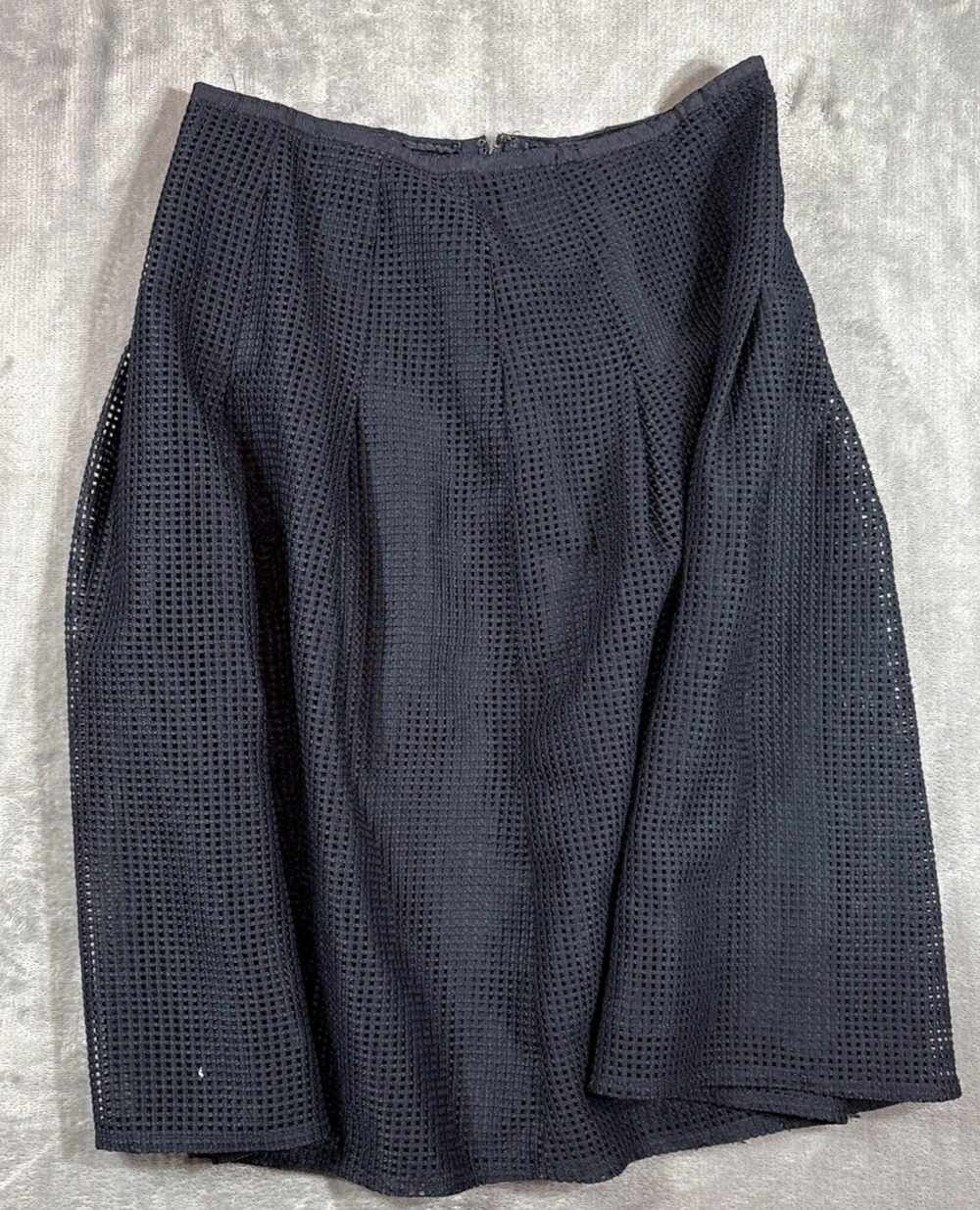 Cottagecore Y2K Brick House By Tokyo Shirts NAVY SKIRT Size Medium Lined